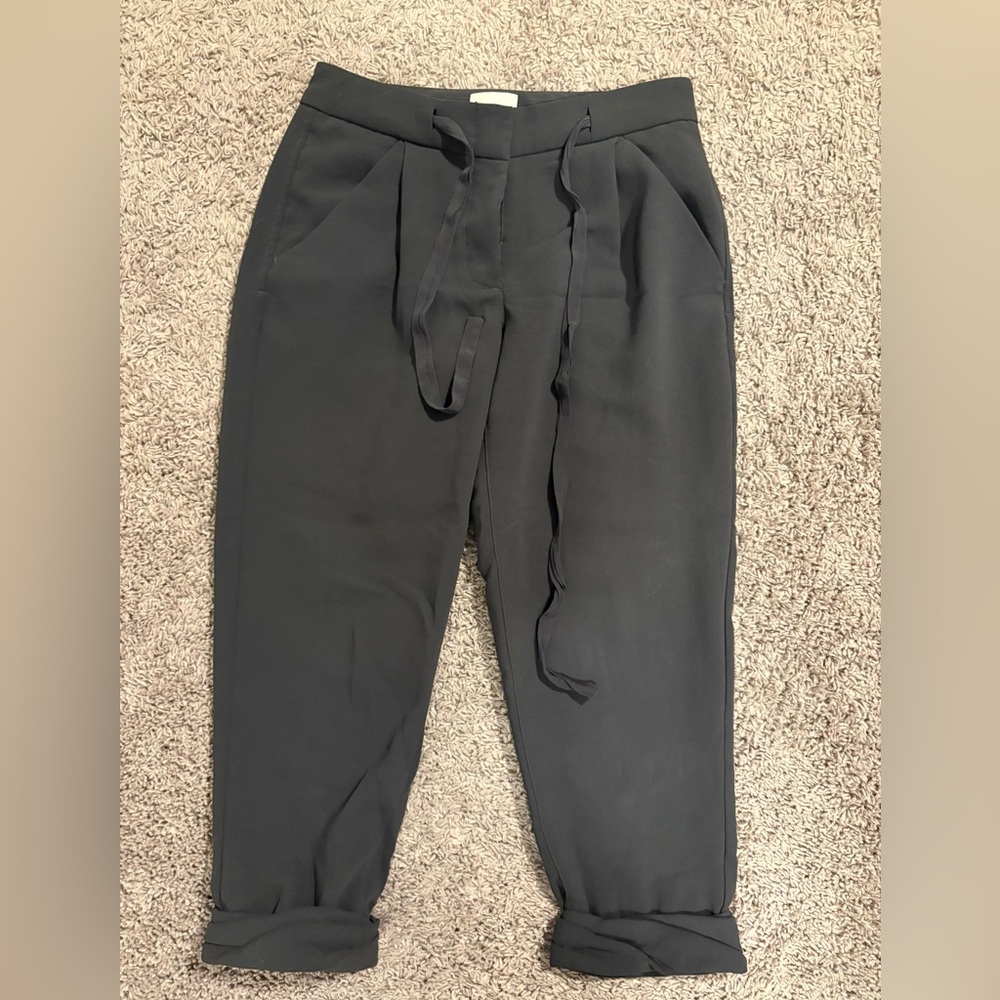 Wilfred Dark Gray Cropped Pants